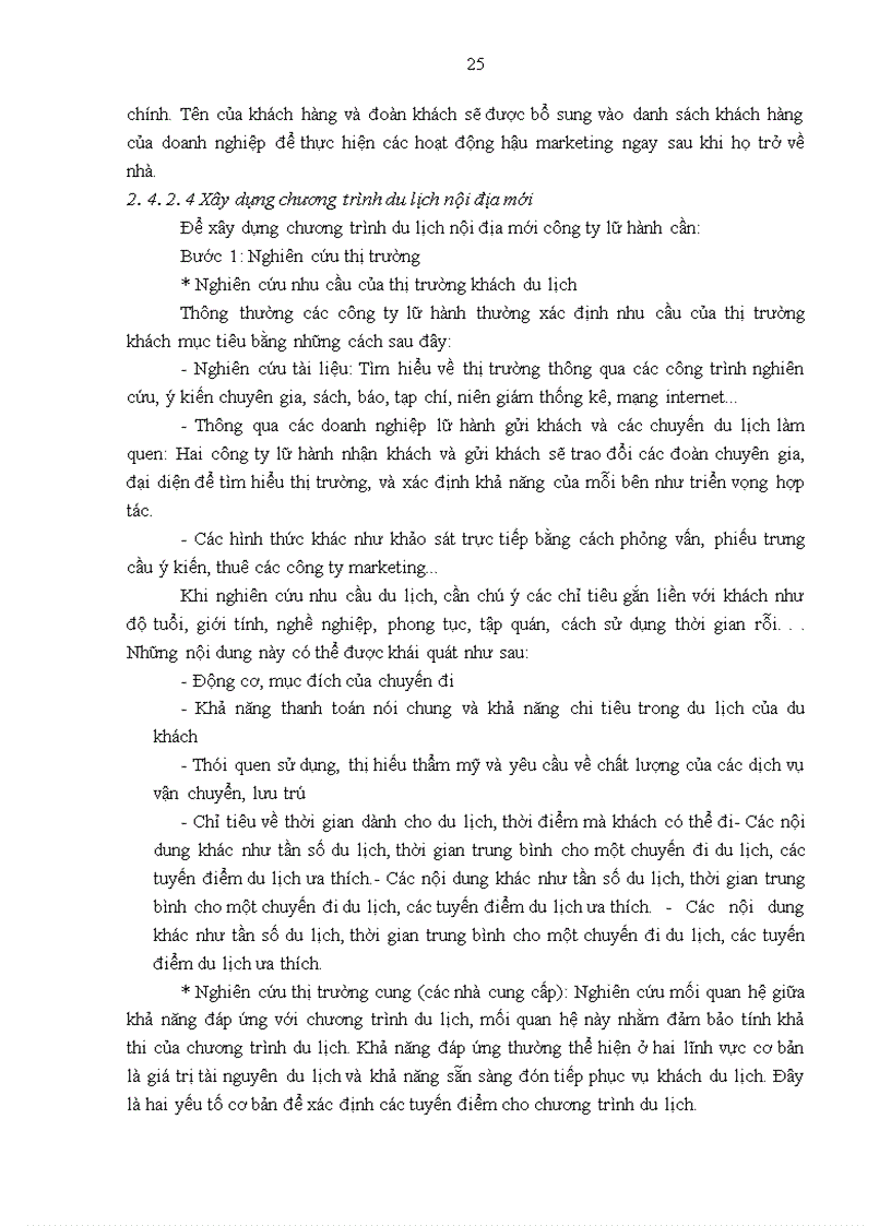 image for page Giải pháp hoàn thiện các chương trình du lịch nội địa của công ty cổ phần đầu tư Mở - Du lịch Việt Nam