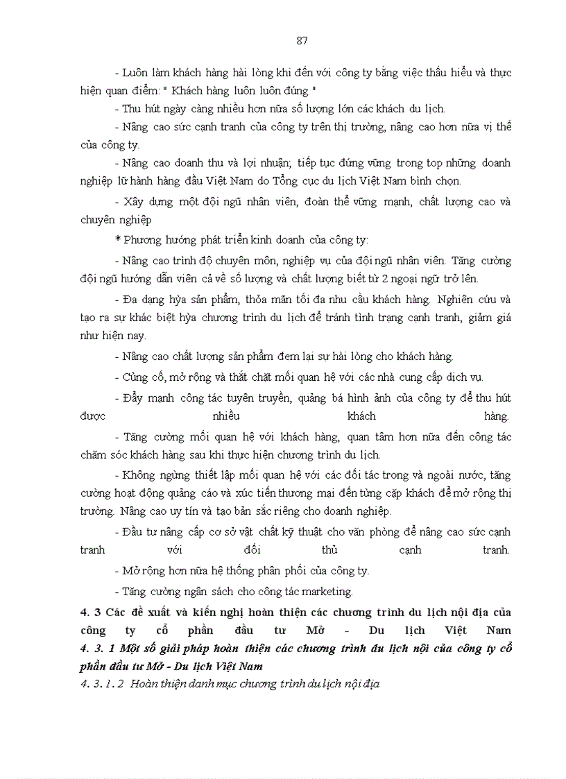 image for page Giải pháp hoàn thiện các chương trình du lịch nội địa của công ty cổ phần đầu tư Mở - Du lịch Việt Nam
