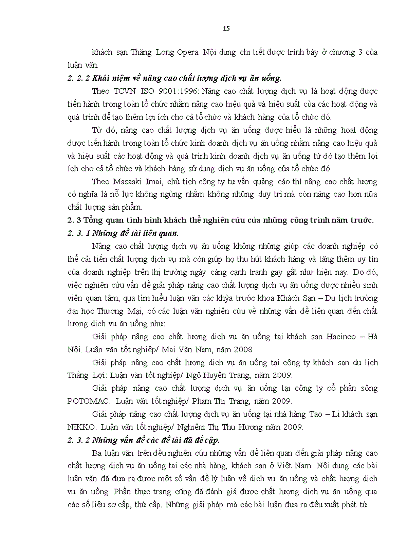 image for page Giải pháp nâng cao chất lượng dịch vụ ăn uống tại khách sạn Thăng Long Opera