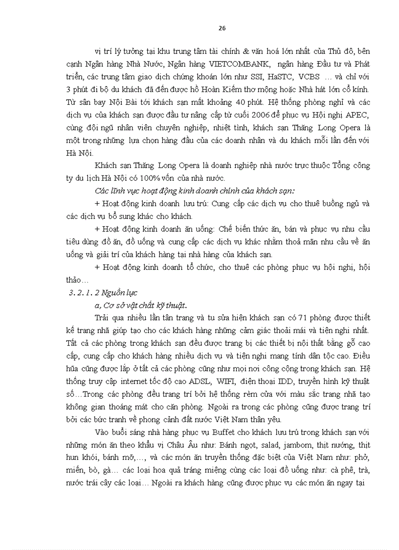 image for page Giải pháp nâng cao chất lượng dịch vụ ăn uống tại khách sạn Thăng Long Opera