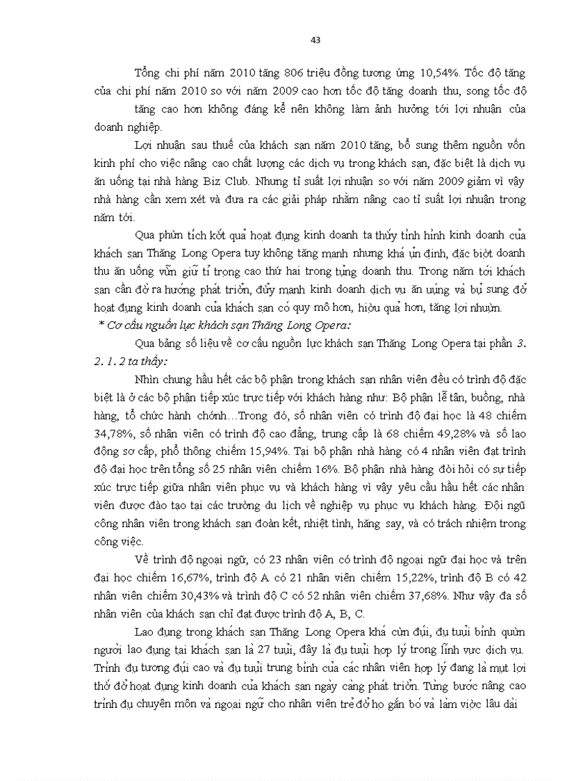 image for page Giải pháp nâng cao chất lượng dịch vụ ăn uống tại khách sạn Thăng Long Opera