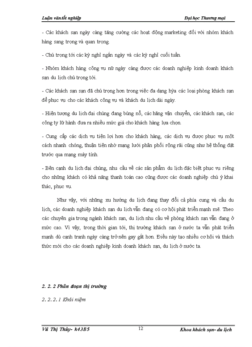 image for page Hoàn thiện marketing mục tiêu của khách sạn Holidays Hà Nội