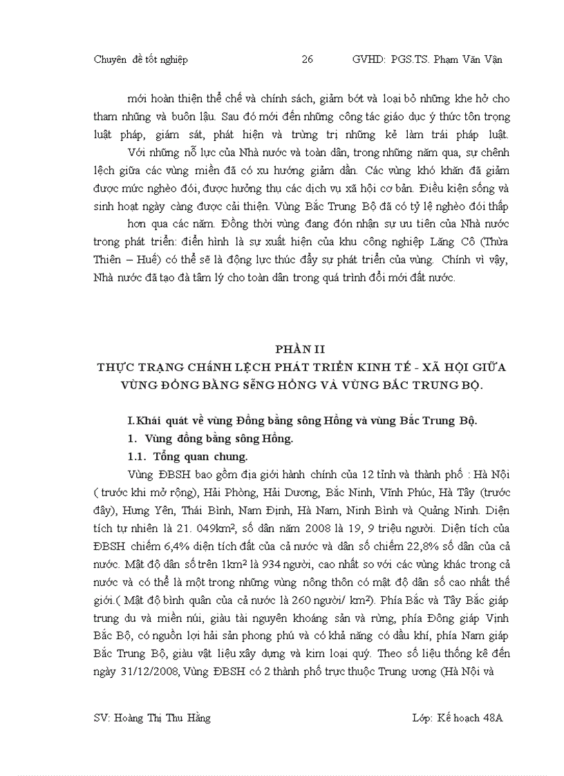 image for page Giải pháp thu hẹp chênh lệch về Phát triển Kinh tế - Xã hội giữa vùng đồng bằng sông Hồng và vùng Bắc Trung Bộ