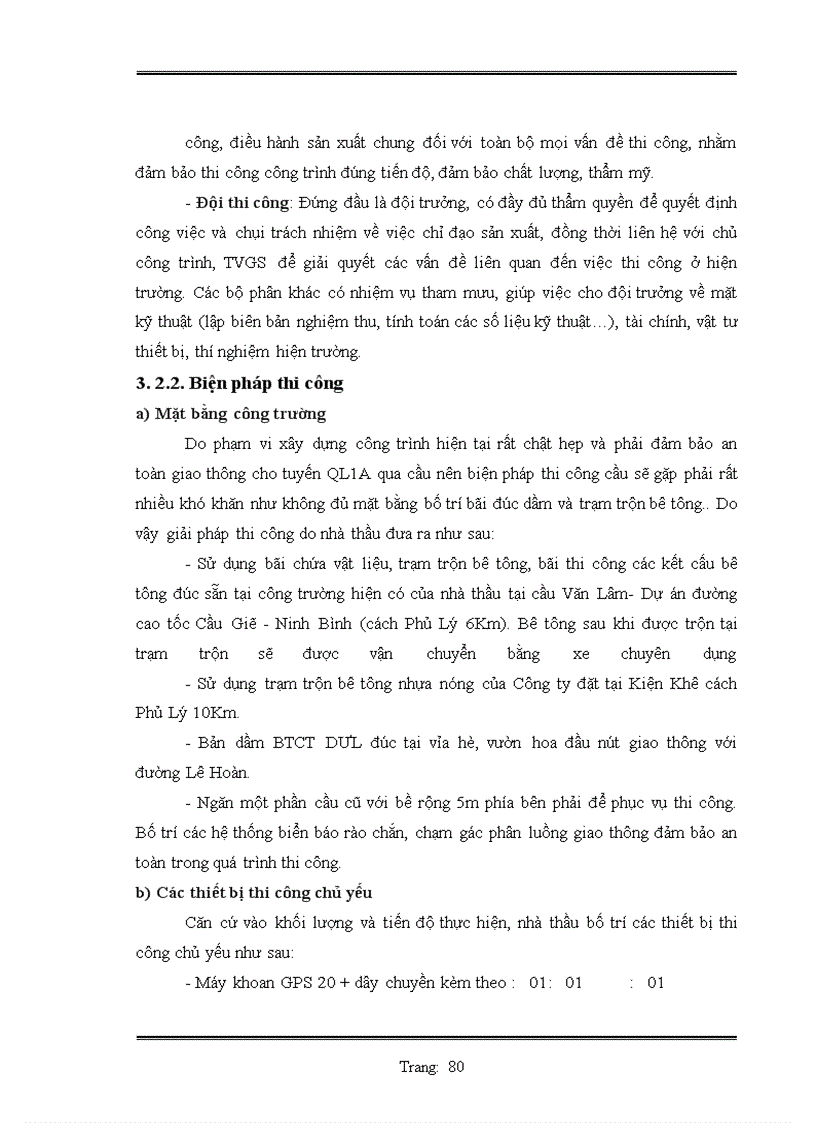 image for page Lập hồ sơ dự thầu công trình mở rộng ql1a đoạn km 213+240 – km 216+00, km 233+600 – km 235+885,2 và mở rộng cầu phủ lý gói thầu số 4: xây lắp hạng mục mở rộng câu phủ lỷ