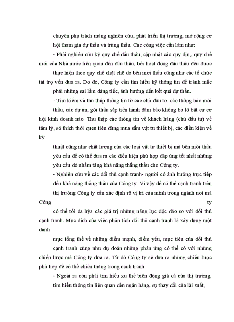 image for page Hoạt động dự thầu cung cấp vật tư