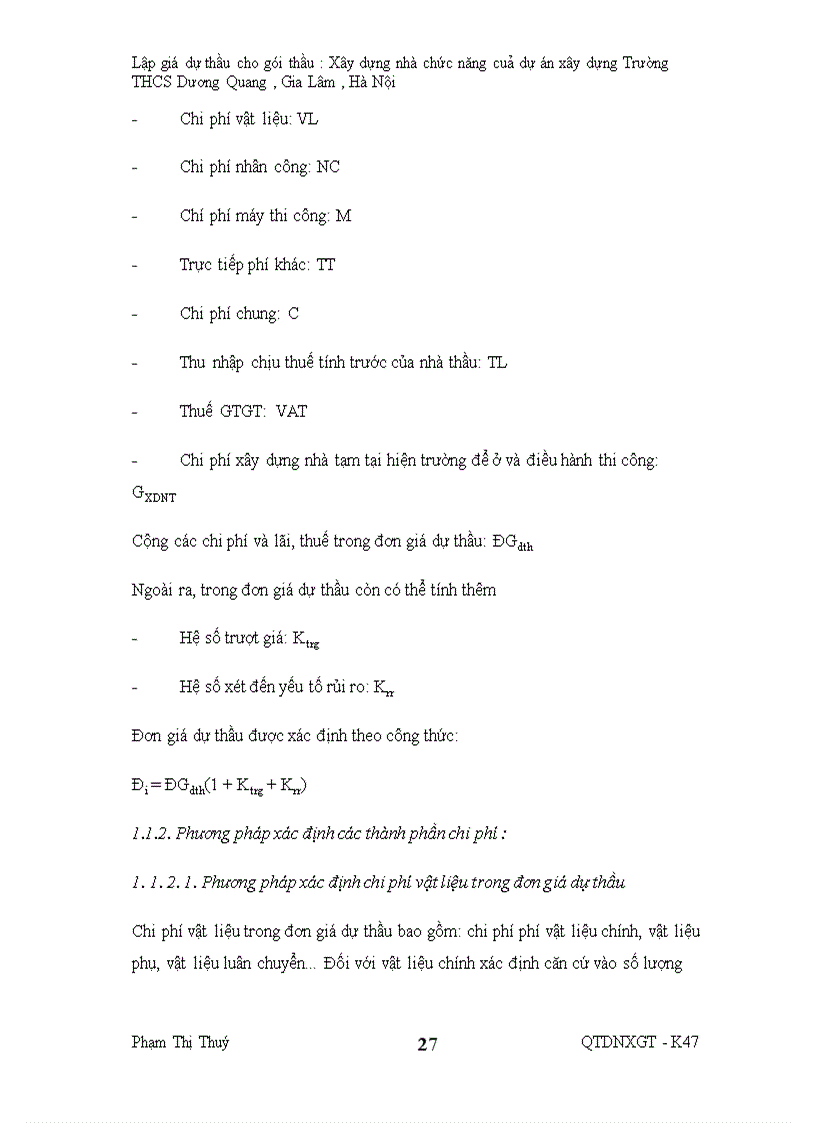 image for page Công tác lập giá dự thầu trong các doanh nghiệp xây dựng.