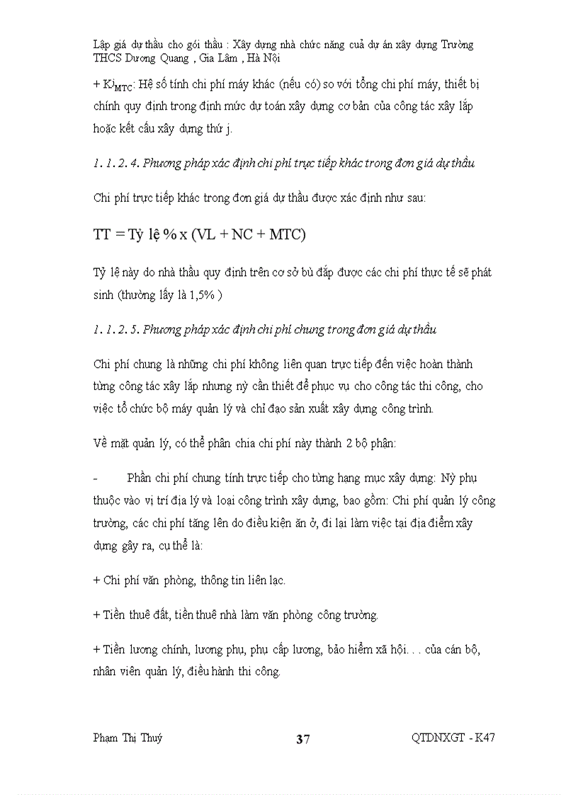 image for page Công tác lập giá dự thầu trong các doanh nghiệp xây dựng.