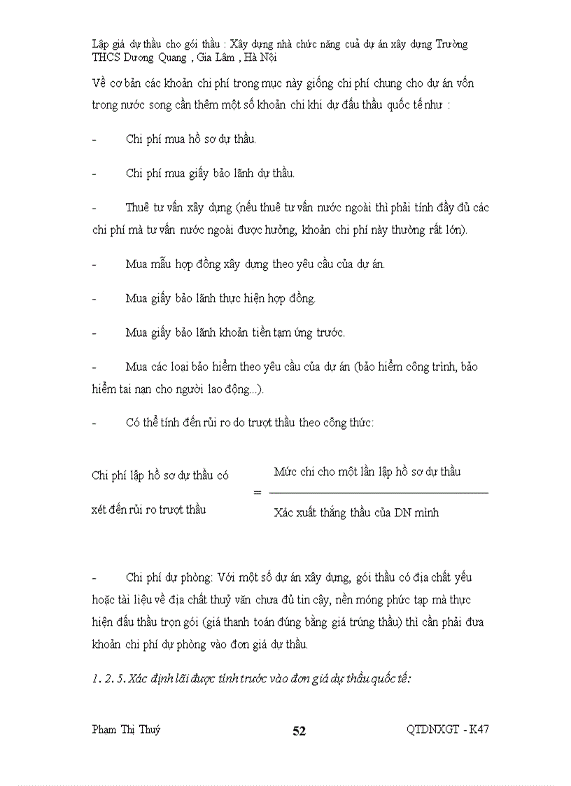 image for page Công tác lập giá dự thầu trong các doanh nghiệp xây dựng.