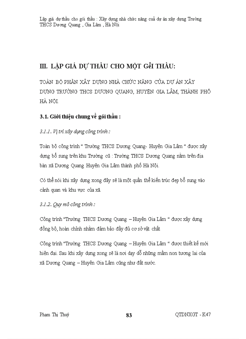 image for page Công tác lập giá dự thầu trong các doanh nghiệp xây dựng.