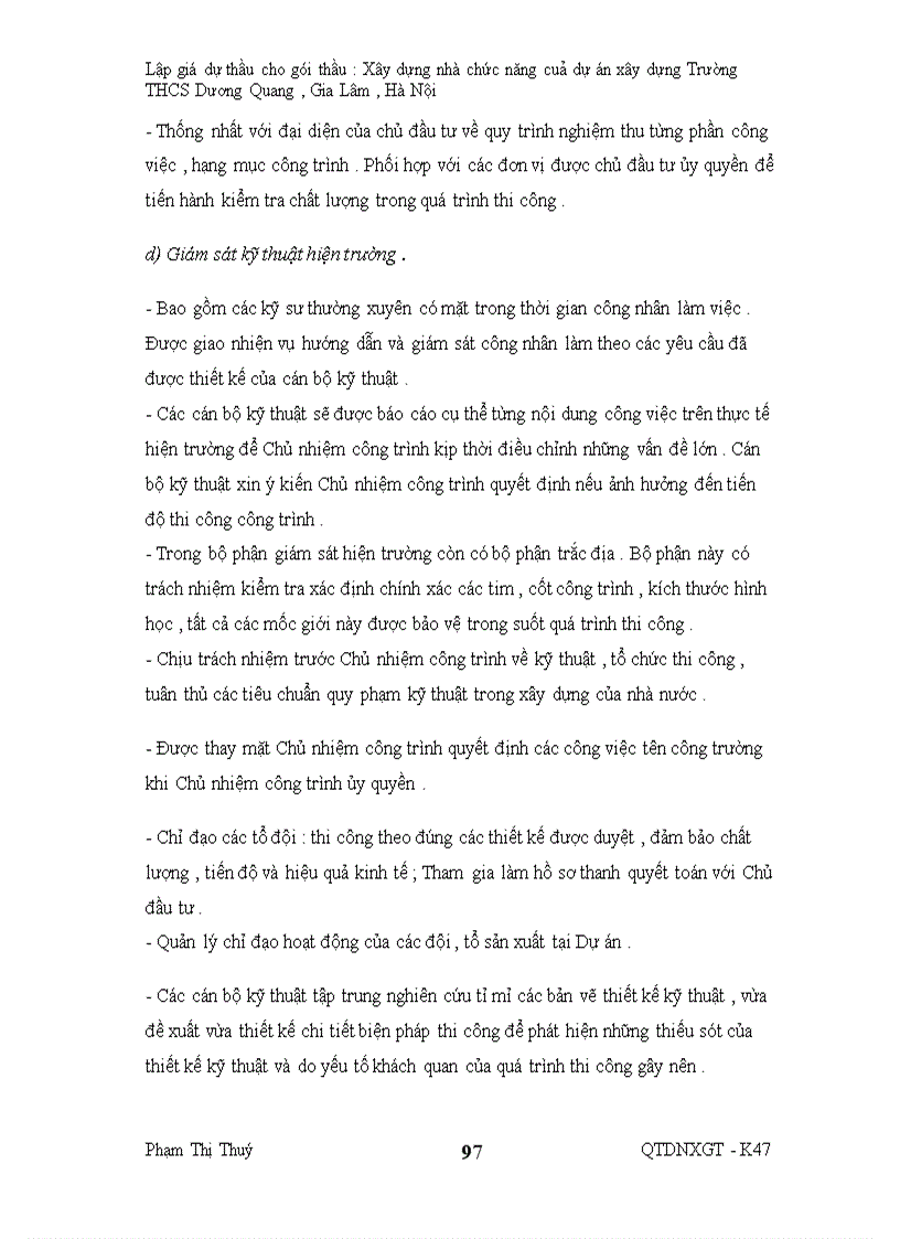 image for page Công tác lập giá dự thầu trong các doanh nghiệp xây dựng.