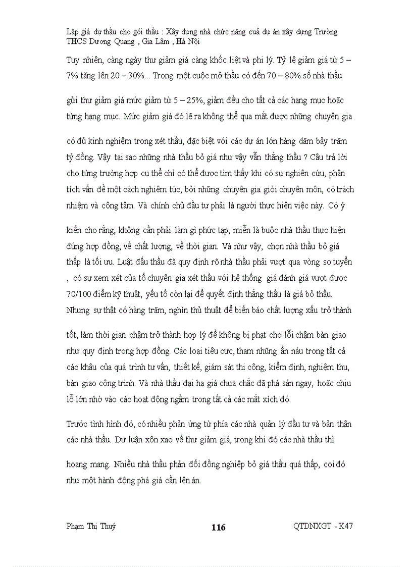 image for page Công tác lập giá dự thầu trong các doanh nghiệp xây dựng.