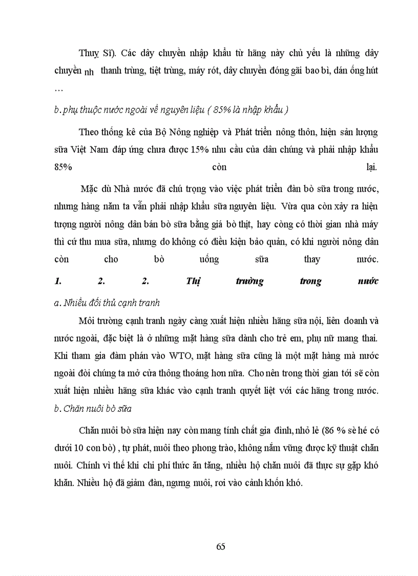 image for page Năng lực cạnh tranh của Công ty cổ phần Sữa Việt Nam Vinamilk trong bối cảnh hội nhập kinh tế quốc tế