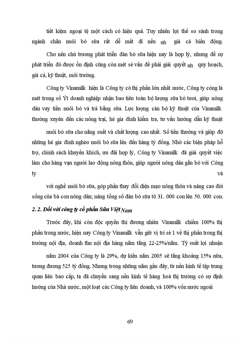 image for page Năng lực cạnh tranh của Công ty cổ phần Sữa Việt Nam Vinamilk trong bối cảnh hội nhập kinh tế quốc tế