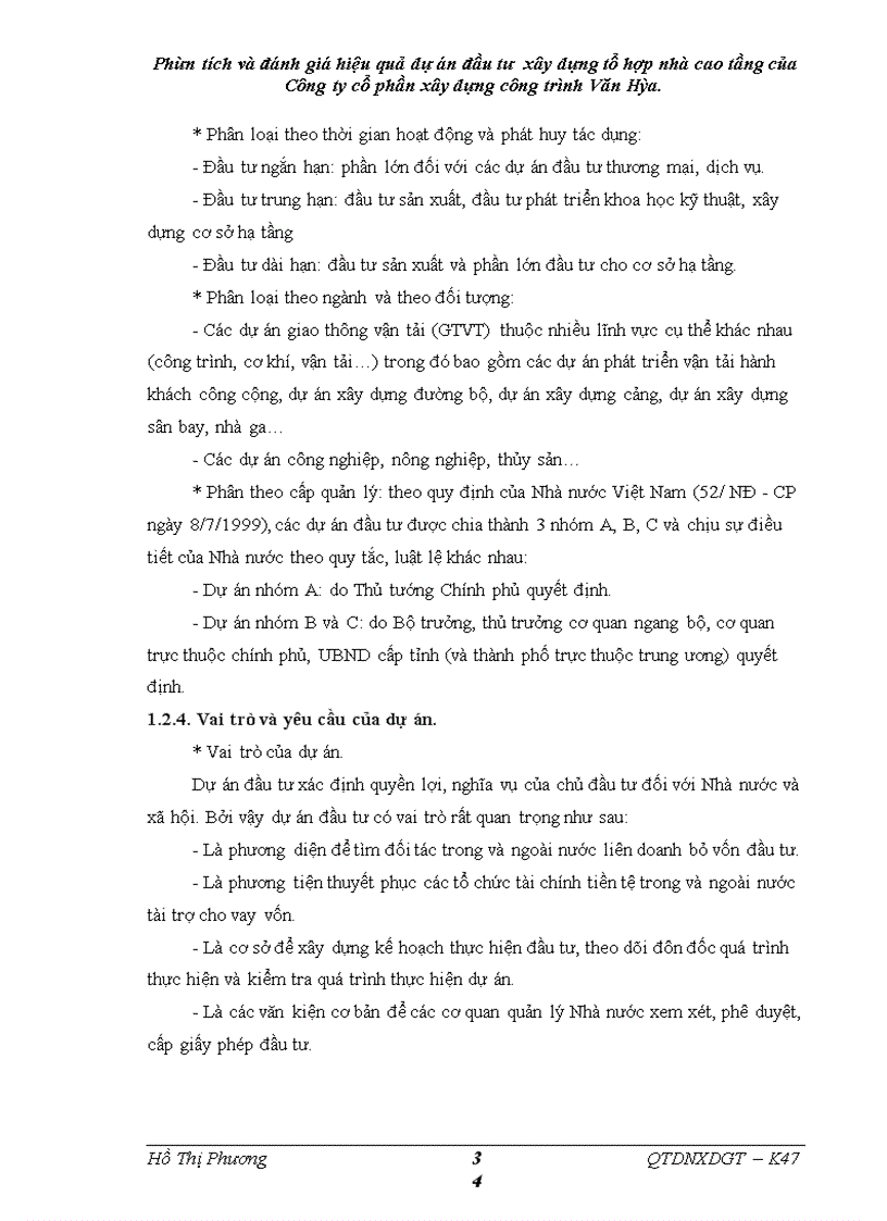 image for page Phân tích và đánh giá hiệu quả dự án đầu tư xây dựng tổ hợp nhà cao tầng của Công ty cổ phần xây dựng công trình Văn Hóa
