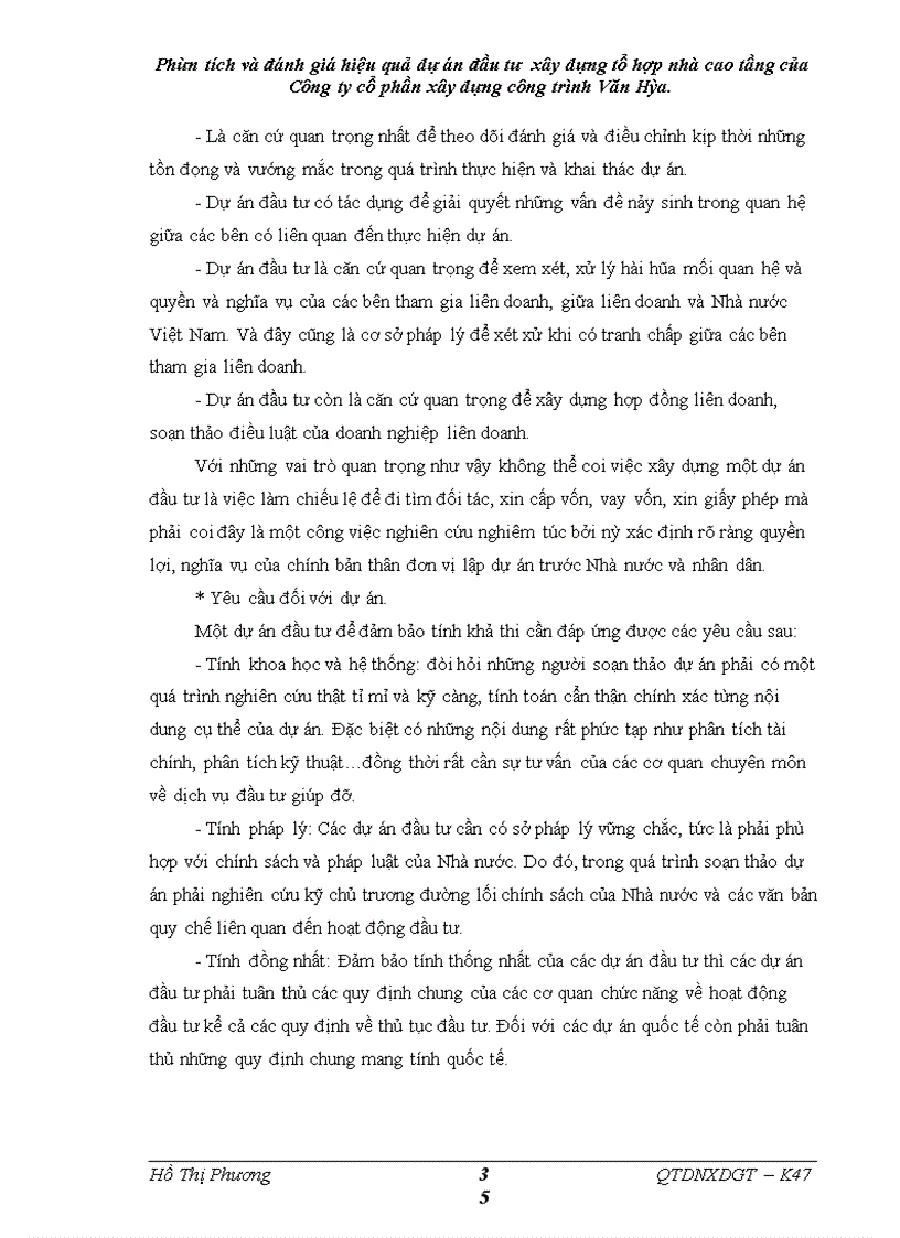 image for page Phân tích và đánh giá hiệu quả dự án đầu tư xây dựng tổ hợp nhà cao tầng của Công ty cổ phần xây dựng công trình Văn Hóa