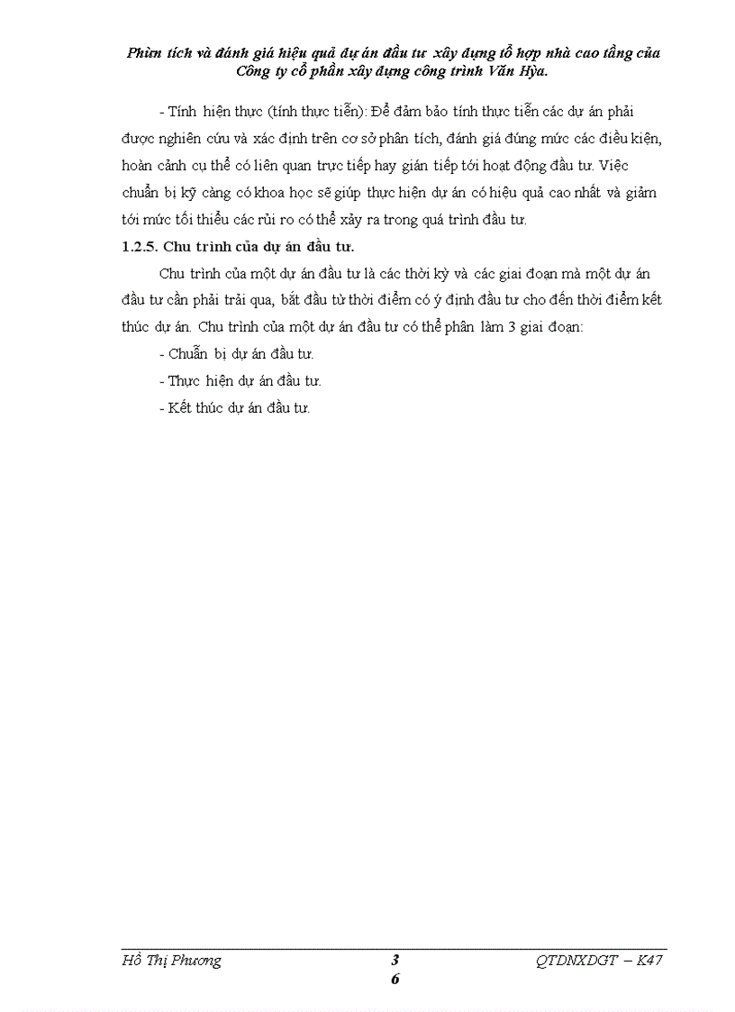 image for page Phân tích và đánh giá hiệu quả dự án đầu tư xây dựng tổ hợp nhà cao tầng của Công ty cổ phần xây dựng công trình Văn Hóa