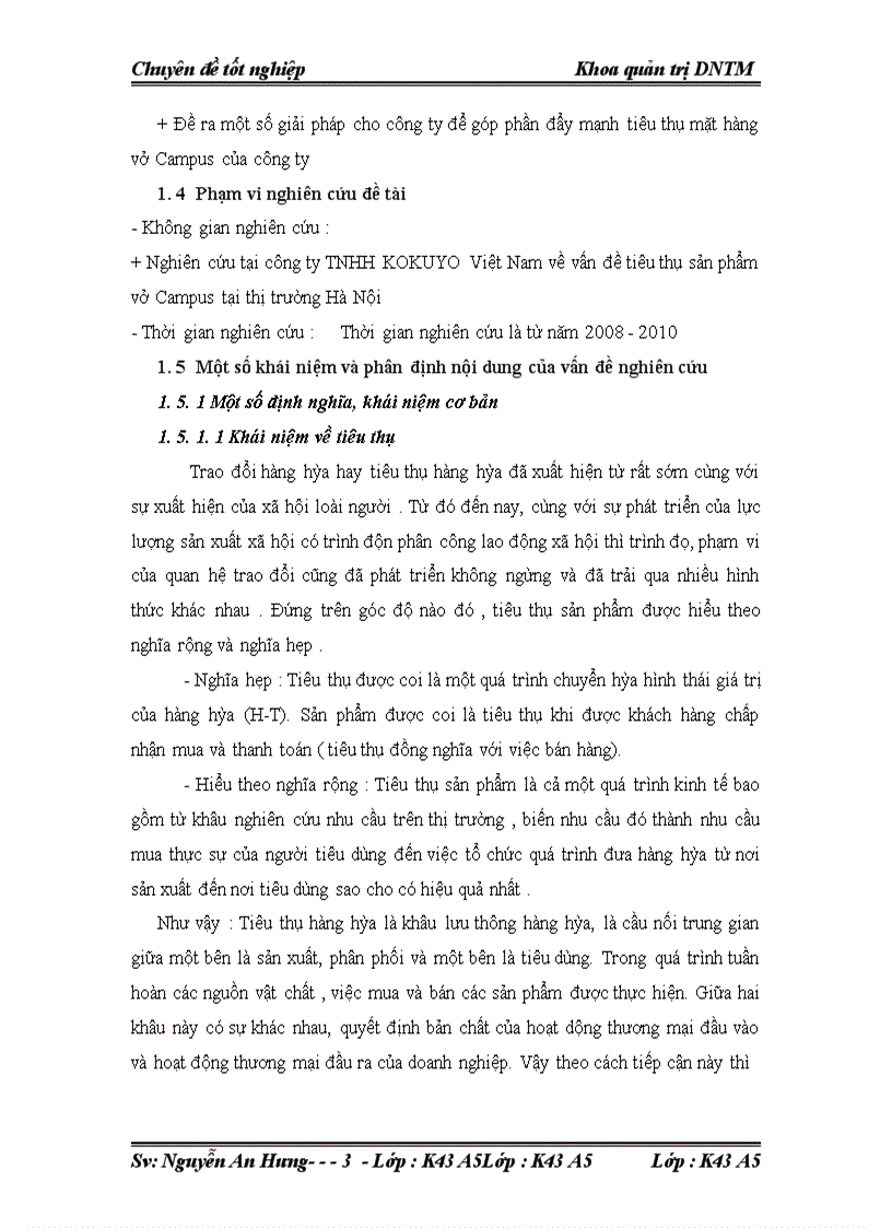 image for page Đẩy mạnh tiêu thụ mặt hàng vở Campus của công ty TNHH KUKOYO Việt Nam tại thị trường Hà Nội