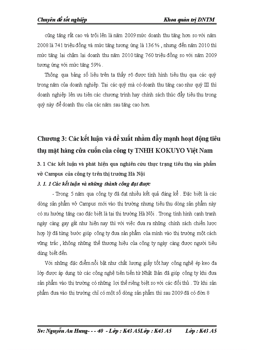 image for page Đẩy mạnh tiêu thụ mặt hàng vở Campus của công ty TNHH KUKOYO Việt Nam tại thị trường Hà Nội