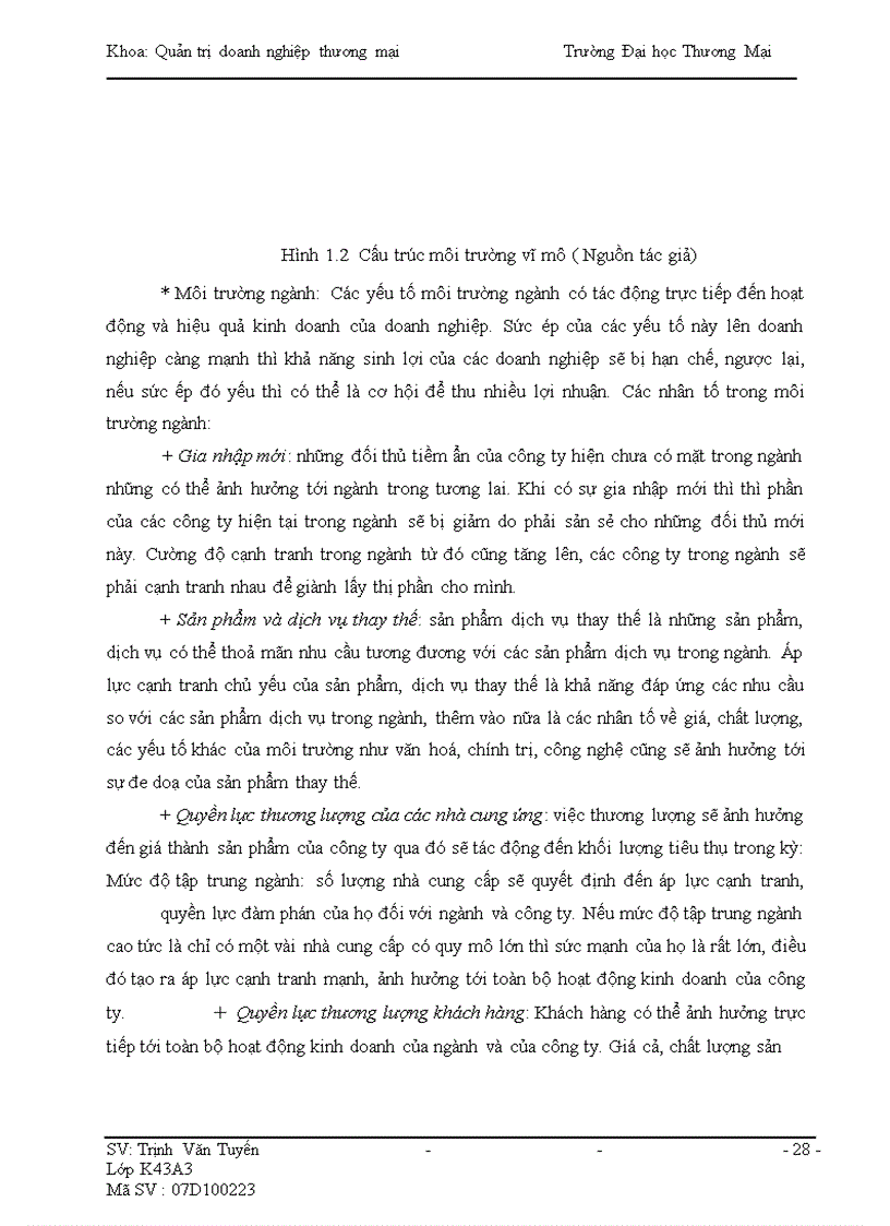 image for page Phân tích TOWS chiến lược phát triển thị trường của Công ty T & P