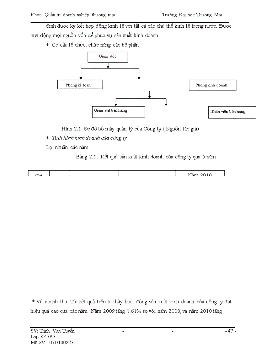 image for page Phân tích TOWS chiến lược phát triển thị trường của Công ty T & P