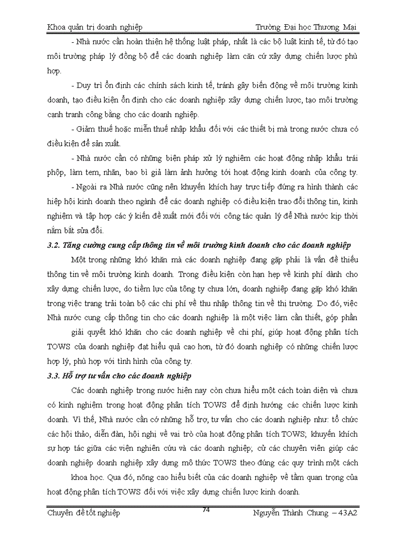 image for page Phân tích TOWS chiến lược thâm nhập thị trường Hà Nội sản phẩm thiết bị tin học văn phòng của công ty TNHH vận tải và thương mại Tân Đạt