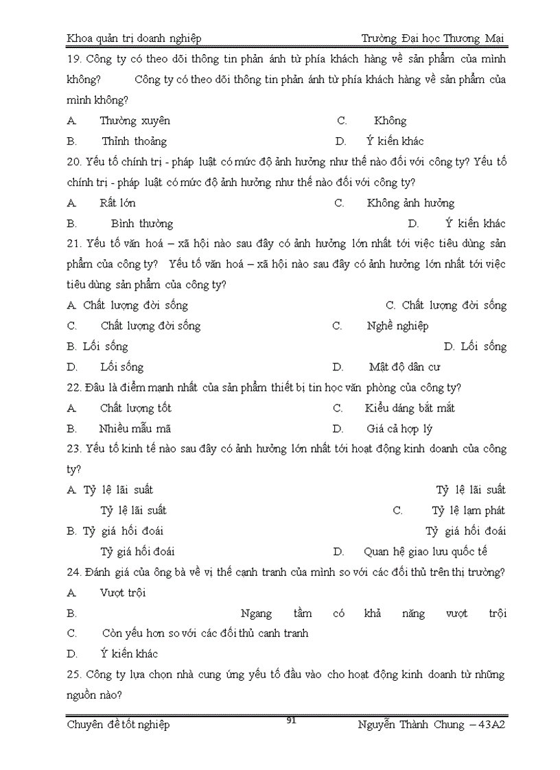 image for page Phân tích TOWS chiến lược thâm nhập thị trường Hà Nội sản phẩm thiết bị tin học văn phòng của công ty TNHH vận tải và thương mại Tân Đạt