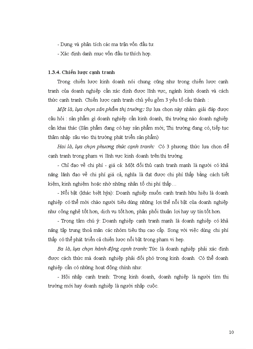 image for page Xây dựng chiến lược kinh doanh ở Công ty cổ phần đầu tư và xây dựng Việt Phát giai đoạn 2010-2015