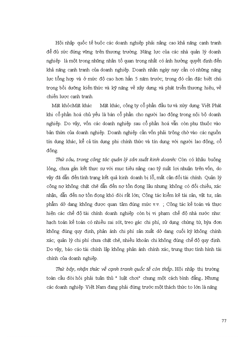 image for page Xây dựng chiến lược kinh doanh ở Công ty cổ phần đầu tư và xây dựng Việt Phát giai đoạn 2010-2015