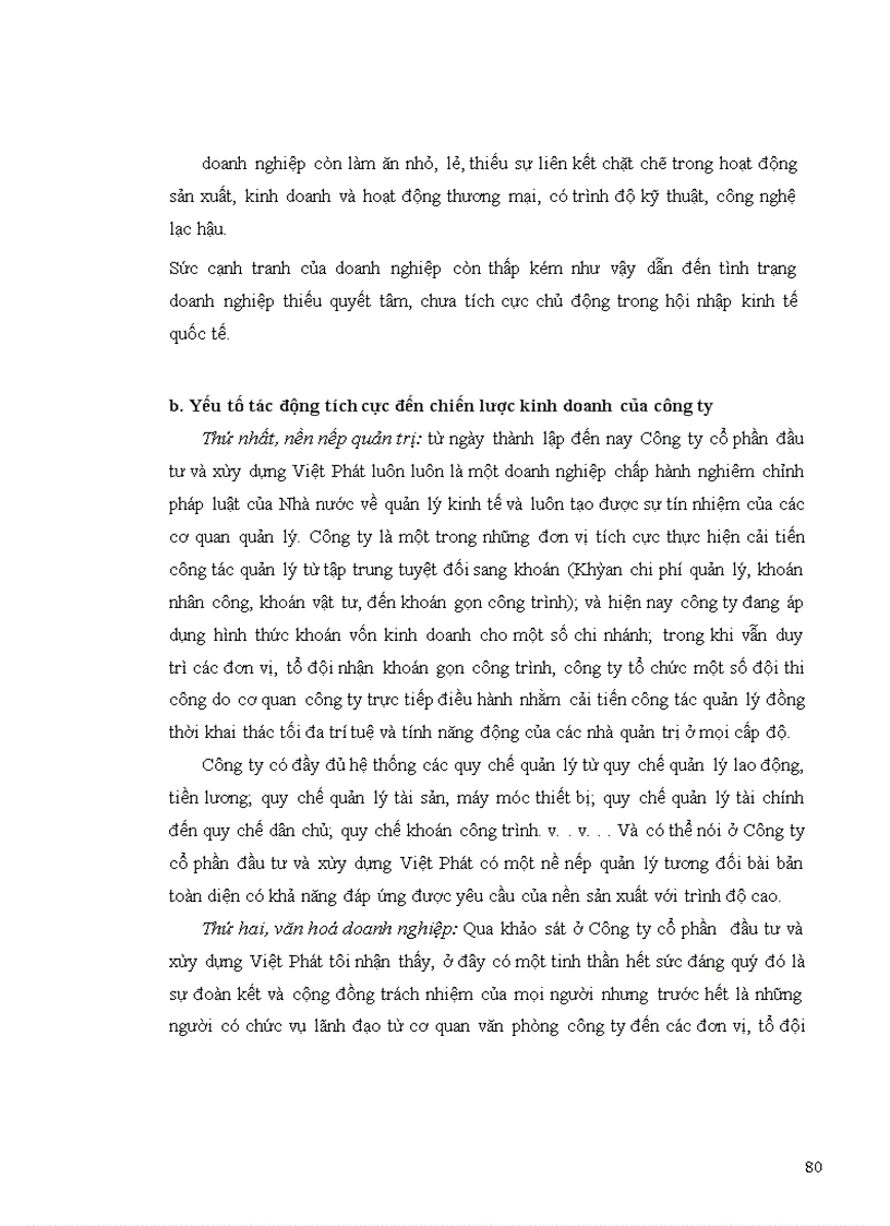 image for page Xây dựng chiến lược kinh doanh ở Công ty cổ phần đầu tư và xây dựng Việt Phát giai đoạn 2010-2015