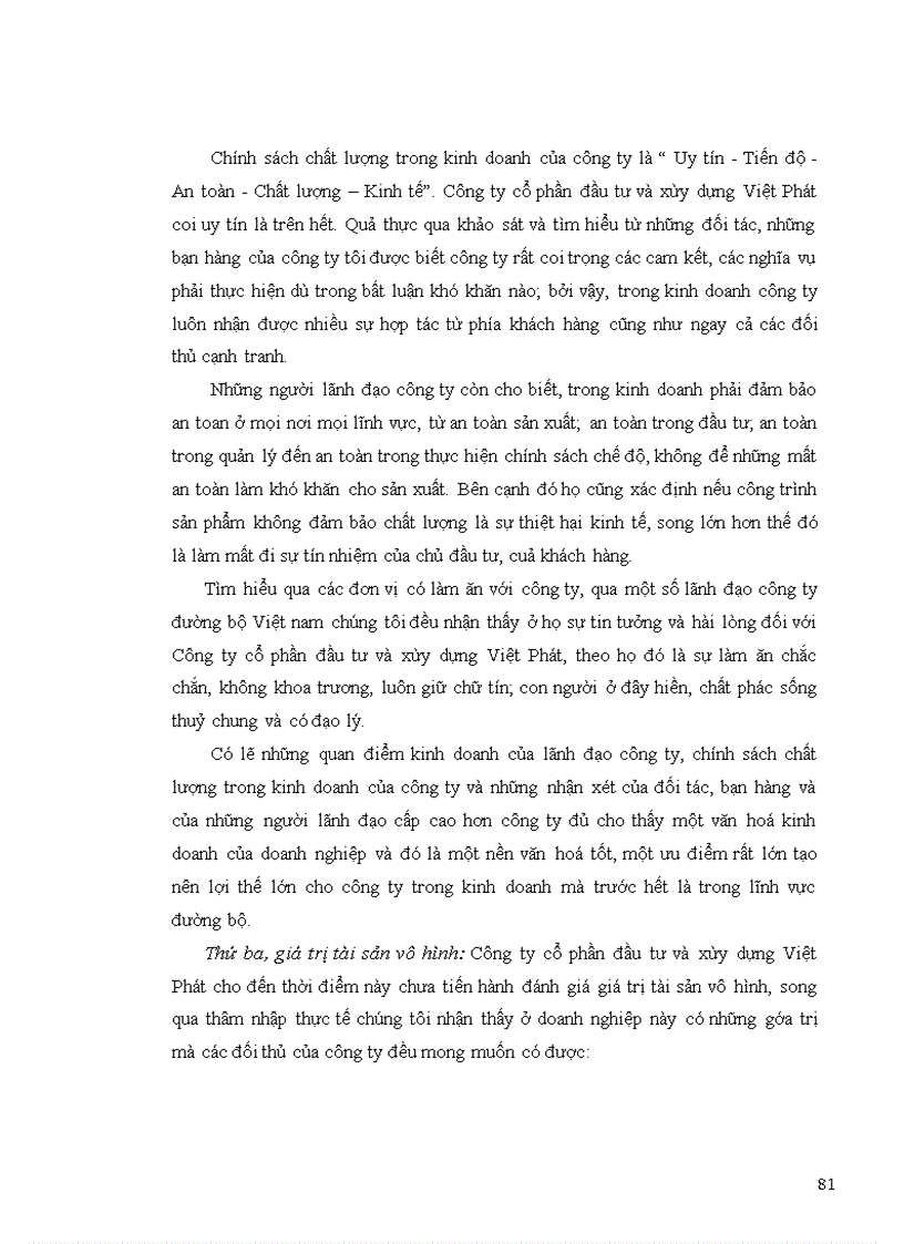 image for page Xây dựng chiến lược kinh doanh ở Công ty cổ phần đầu tư và xây dựng Việt Phát giai đoạn 2010-2015