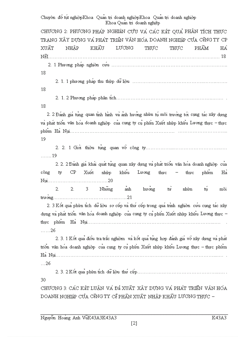 image for page Một số giải pháp xây dựng và phát triển văn hóa doanh nghiệp ở công ty cổ phần Xuất nhập khẩu Lương thực – thực phẩm Hà Nội