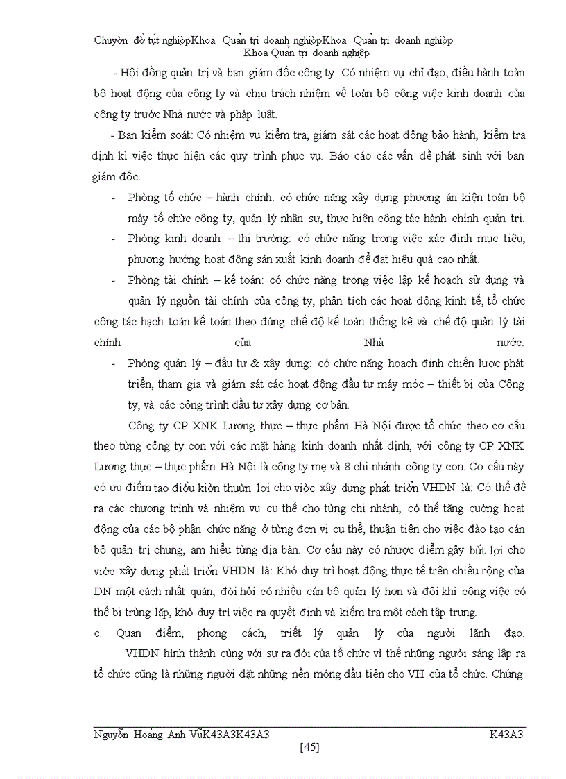 image for page Một số giải pháp xây dựng và phát triển văn hóa doanh nghiệp ở công ty cổ phần Xuất nhập khẩu Lương thực – thực phẩm Hà Nội