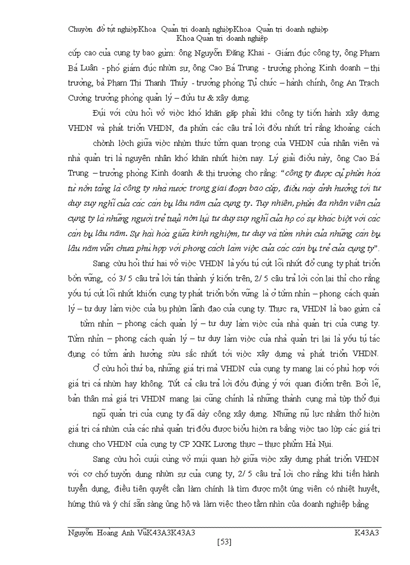 image for page Một số giải pháp xây dựng và phát triển văn hóa doanh nghiệp ở công ty cổ phần Xuất nhập khẩu Lương thực – thực phẩm Hà Nội