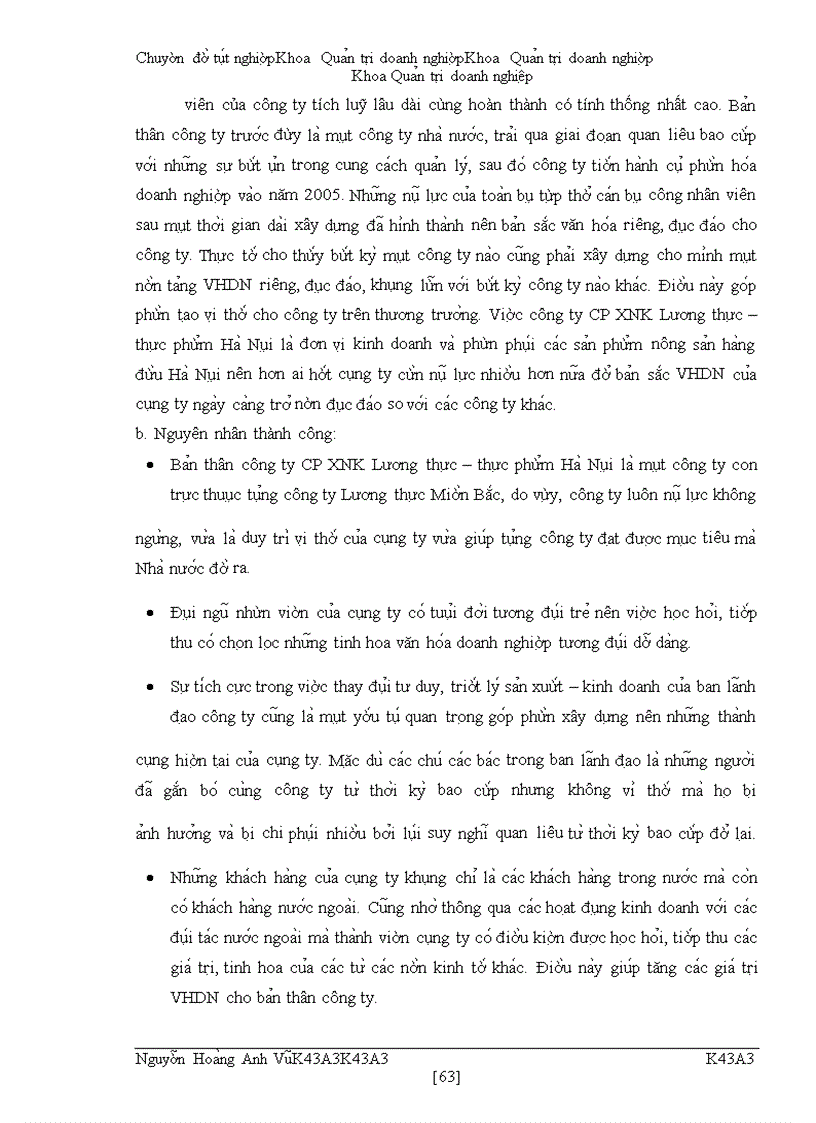 image for page Một số giải pháp xây dựng và phát triển văn hóa doanh nghiệp ở công ty cổ phần Xuất nhập khẩu Lương thực – thực phẩm Hà Nội