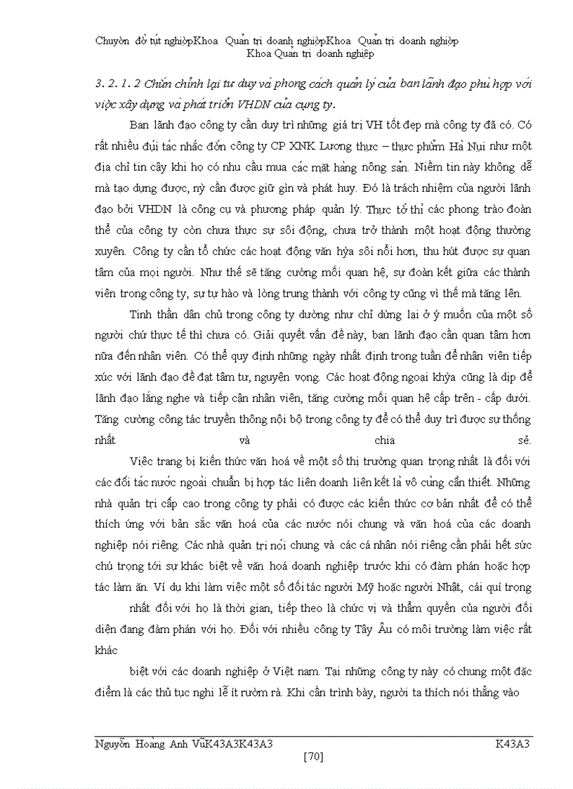 image for page Một số giải pháp xây dựng và phát triển văn hóa doanh nghiệp ở công ty cổ phần Xuất nhập khẩu Lương thực – thực phẩm Hà Nội