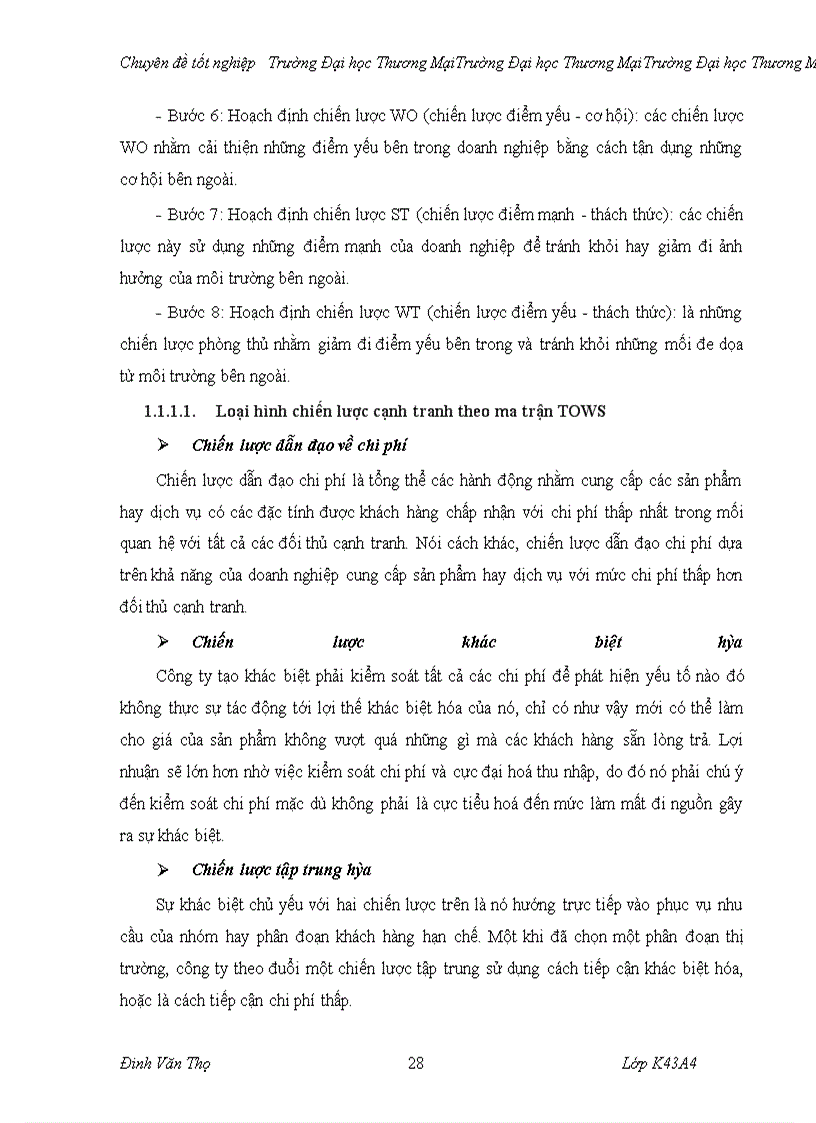 image for page Phân tích TOWS chiến lược cạnh tranh sản phẩm máy tính văn phòng của công ty TNHH thương mại Nhất Tín