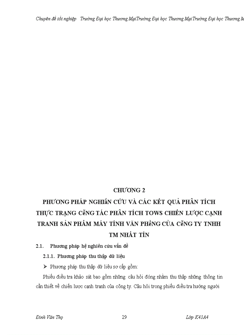 image for page Phân tích TOWS chiến lược cạnh tranh sản phẩm máy tính văn phòng của công ty TNHH thương mại Nhất Tín