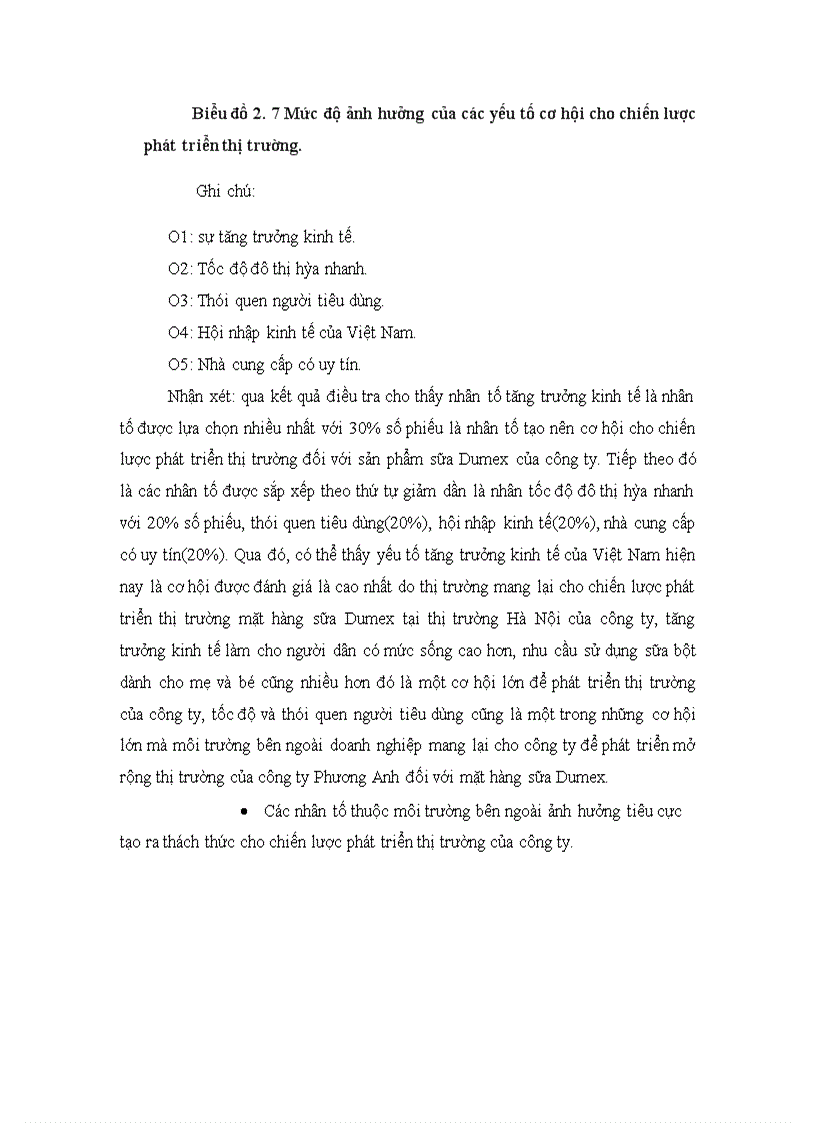image for page Phân tích TOWS chiến lược phát triển thị trường của công ty TNHH phát triển thương mại dịch vụ tổng hợp Phương Anh