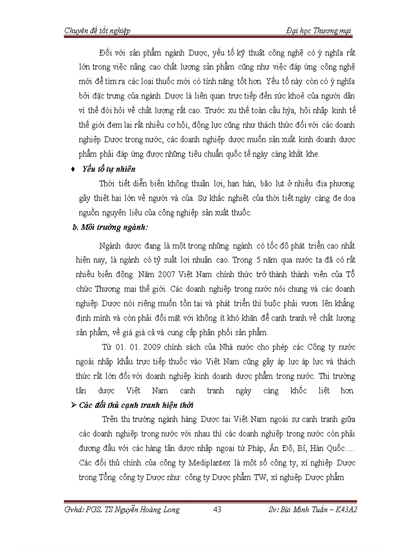 image for page Phân tích tows chiến lược thâm nhập thị trường việt nam mặt hàng tân dược của công ty cổ phần dược trung ương mediplantex