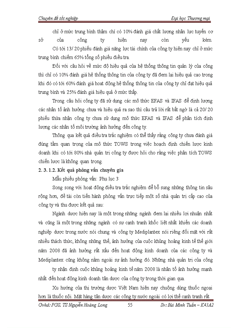image for page Phân tích tows chiến lược thâm nhập thị trường việt nam mặt hàng tân dược của công ty cổ phần dược trung ương mediplantex