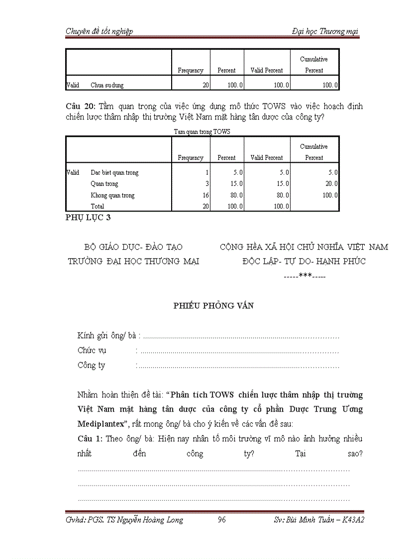 image for page Phân tích tows chiến lược thâm nhập thị trường việt nam mặt hàng tân dược của công ty cổ phần dược trung ương mediplantex