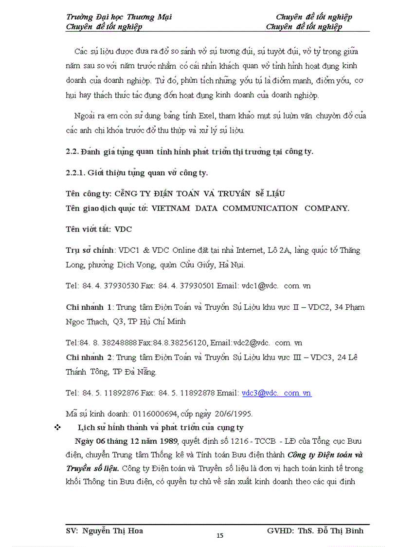 image for page Phân tích TOWS chiến lược phát triển thị trường của công ty Điện Toán và Truyền Số Liệu