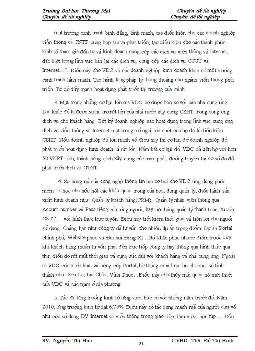 image for page Phân tích TOWS chiến lược phát triển thị trường của công ty Điện Toán và Truyền Số Liệu