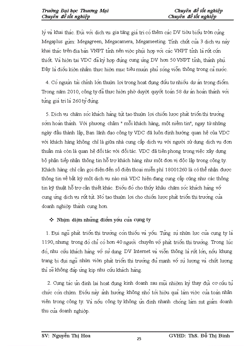 image for page Phân tích TOWS chiến lược phát triển thị trường của công ty Điện Toán và Truyền Số Liệu