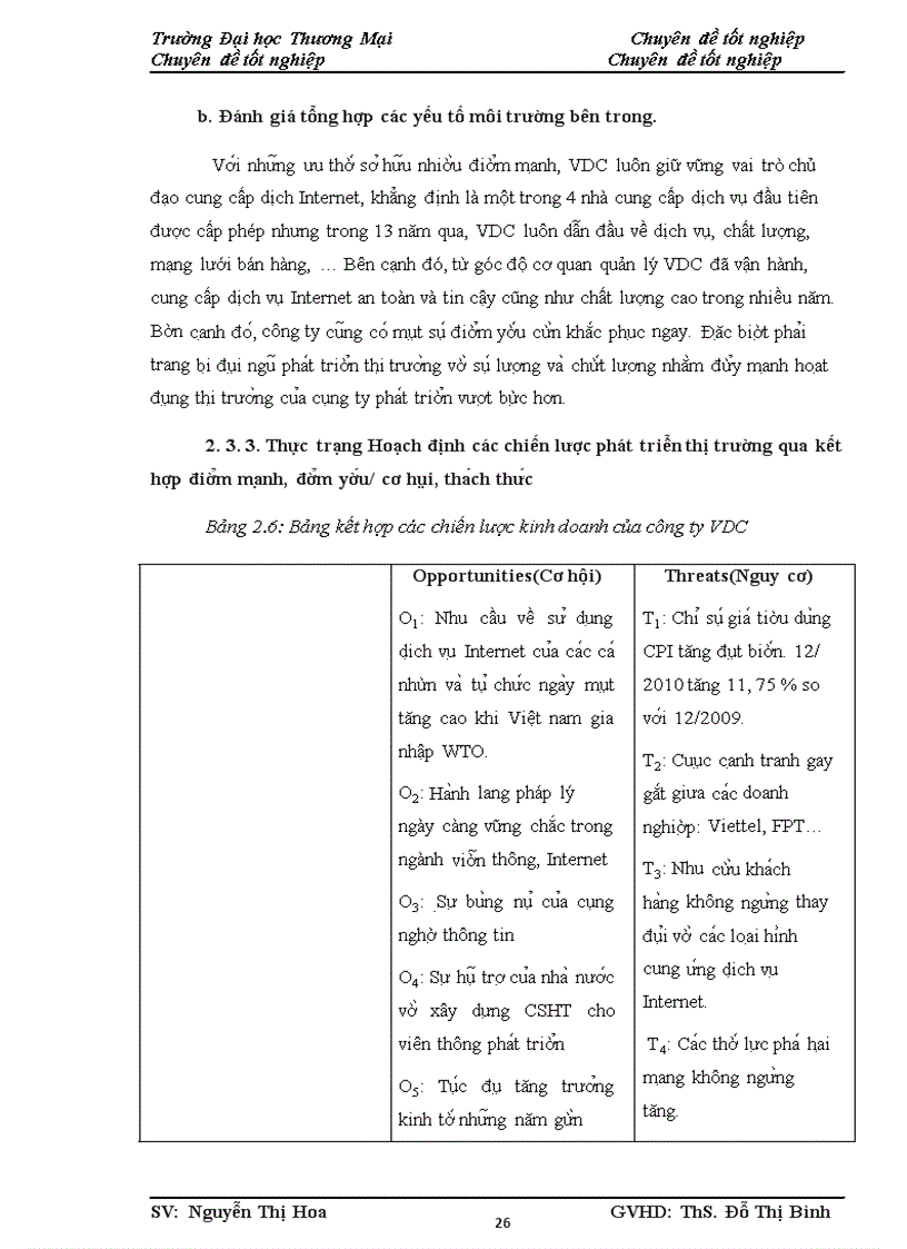 image for page Phân tích TOWS chiến lược phát triển thị trường của công ty Điện Toán và Truyền Số Liệu