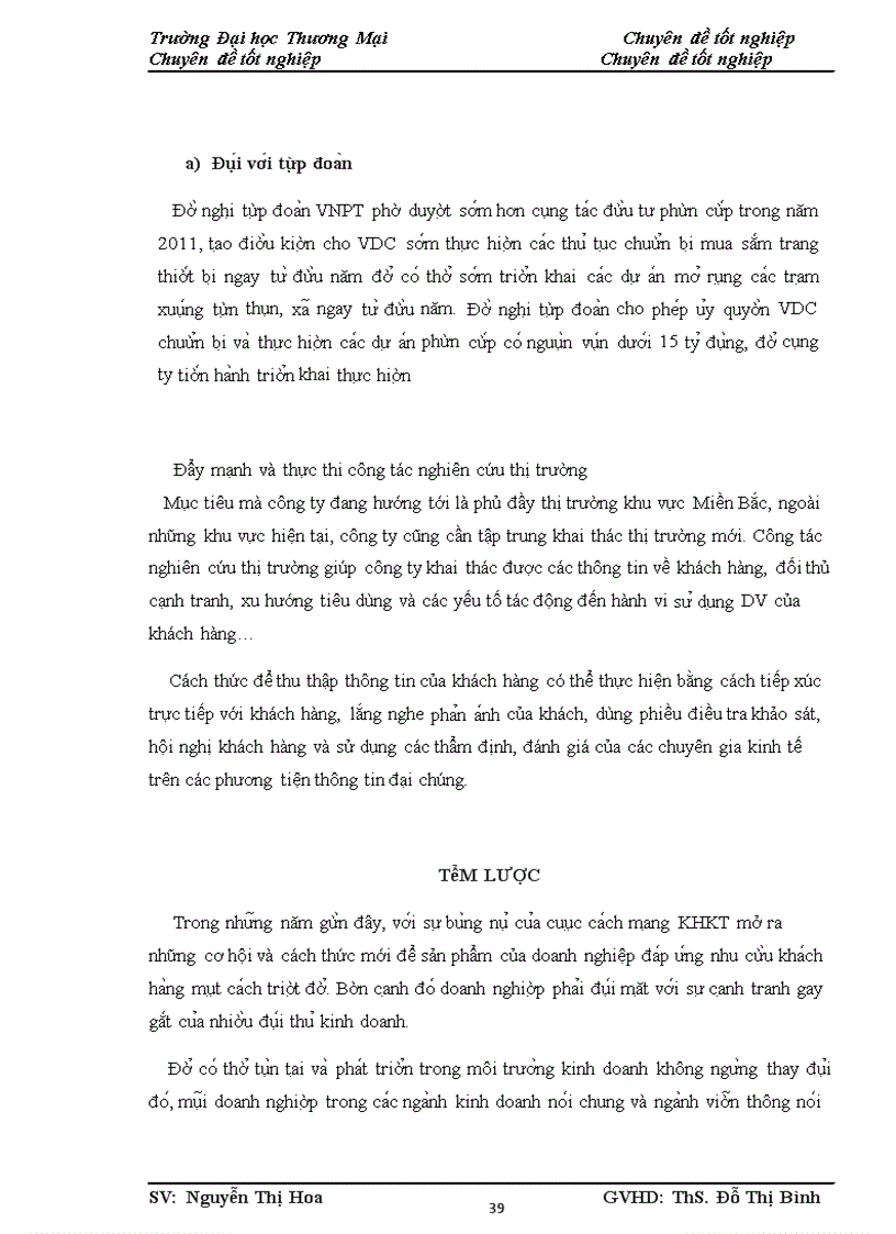 image for page Phân tích TOWS chiến lược phát triển thị trường của công ty Điện Toán và Truyền Số Liệu