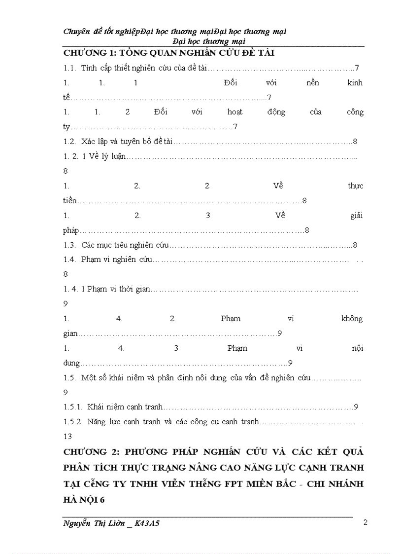 image for page Nâng cao năng lực cạnh tranh của chi nhánh Hà Nội 6-công ty TNHH 1TV viễn thông FPT Miền Bắc