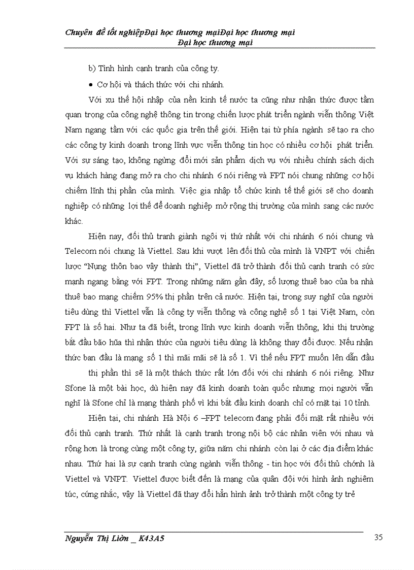 image for page Nâng cao năng lực cạnh tranh của chi nhánh Hà Nội 6-công ty TNHH 1TV viễn thông FPT Miền Bắc