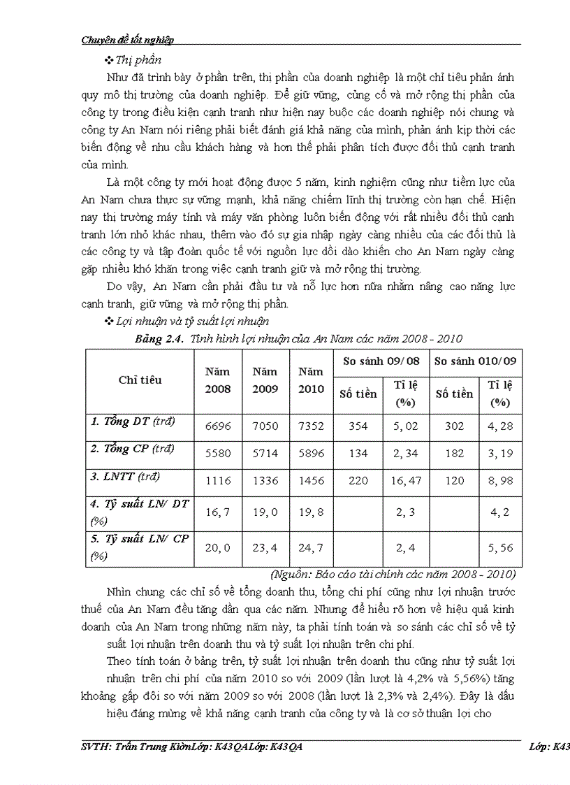 image for page Nâng cao năng lực cạnh tranh của công ty TNHH TM & CN An Nam