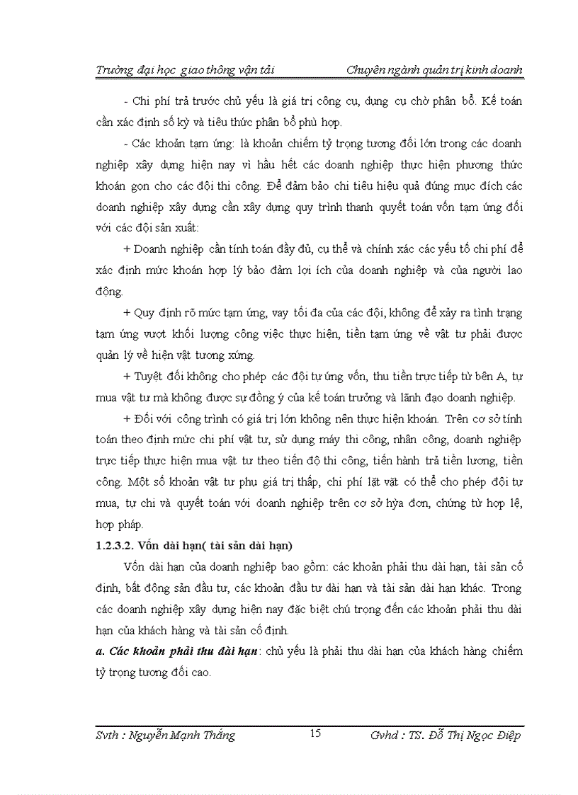 image for page Một số biện pháp nâng cao hiệu quả sử dụng vốn trong công ty cổ phần vật liệu xây dựng Sông Đáy